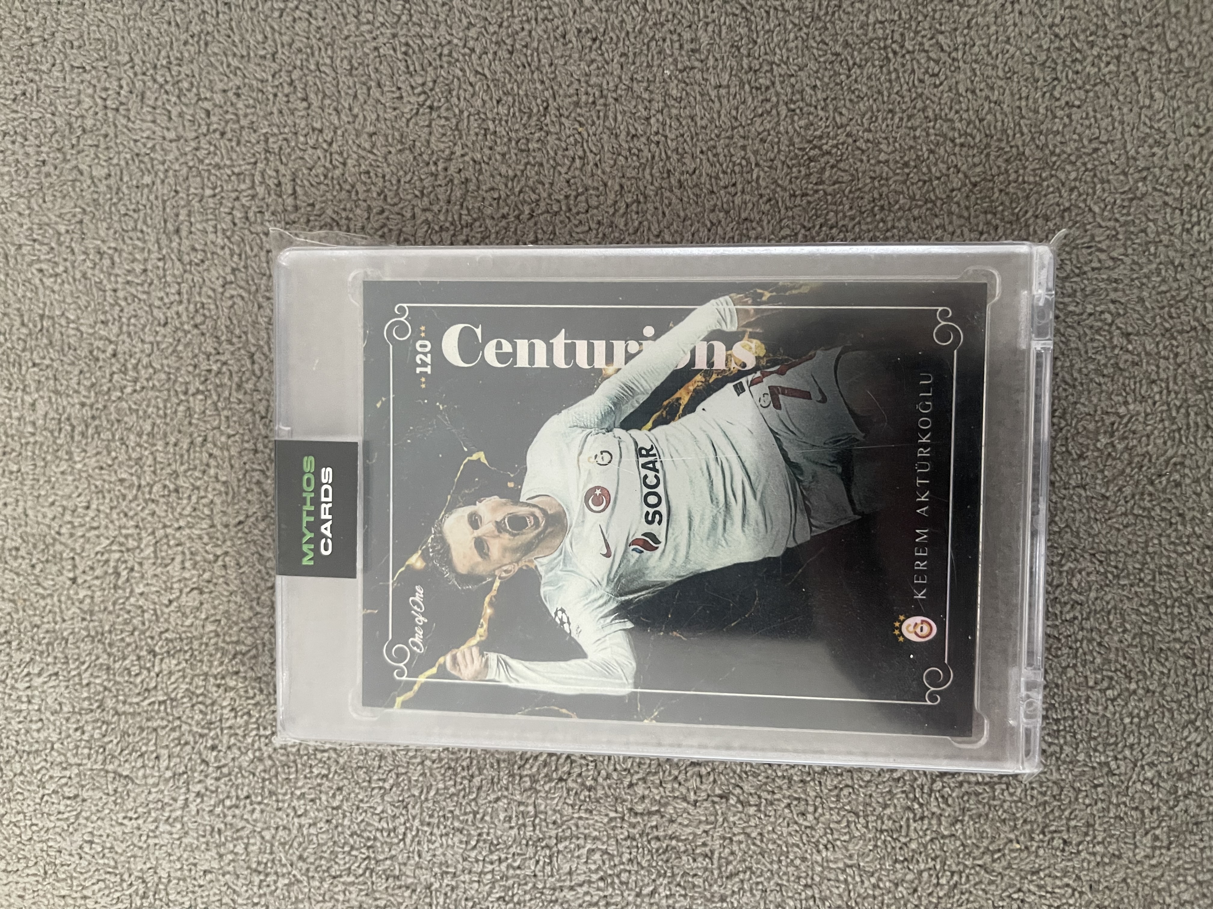 Kerem Aktürkoğlu 1/1 Mythos Galatasaray Centurions 120 Kartı
