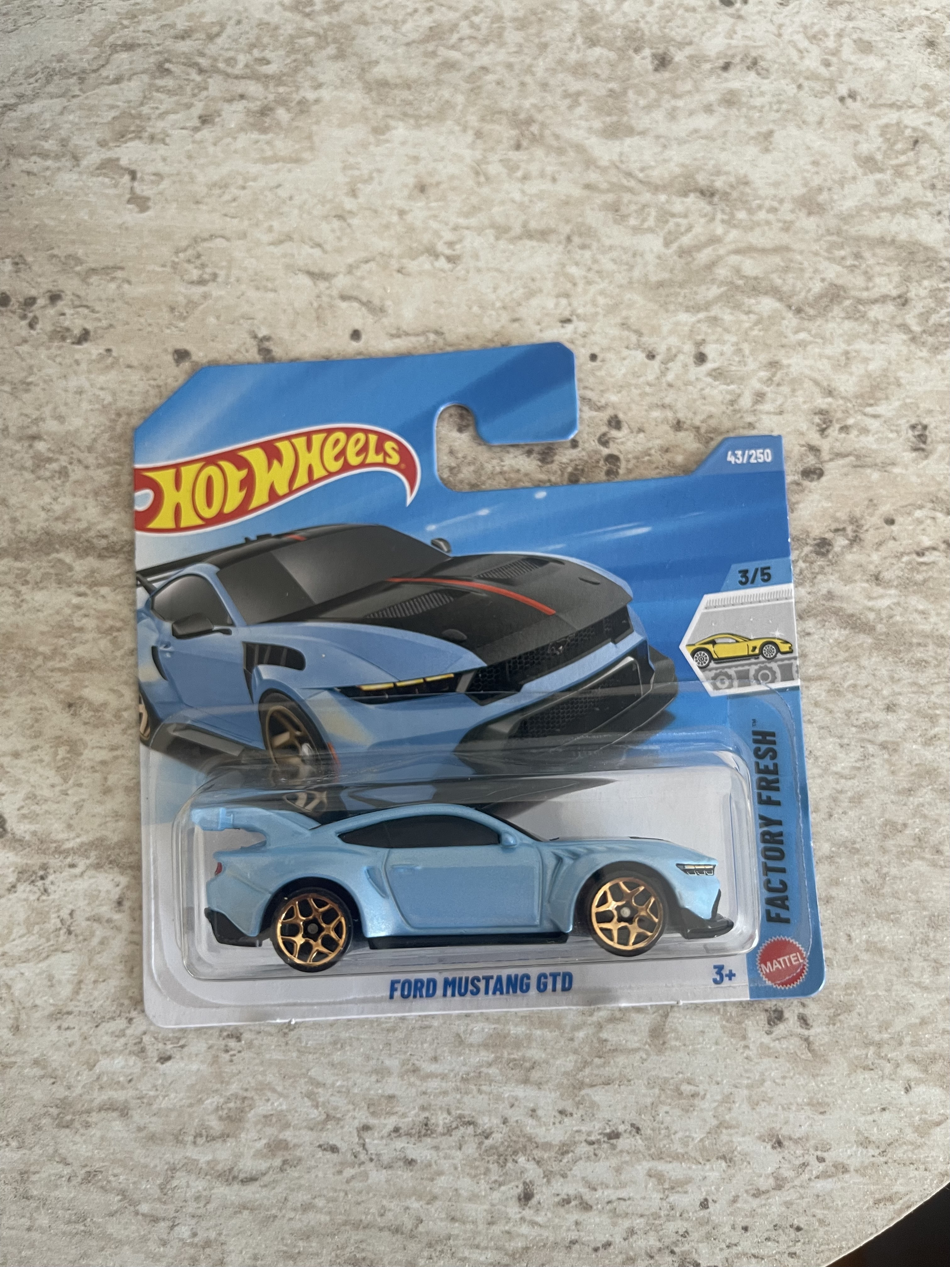 Hot Wheels Ford Mustang GTD 43/250